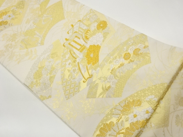 JAPANESE FUKURO OBI / WOVEN CARRIAGE